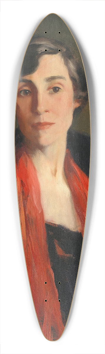 Robert Henri - Mary Fanton Roberts 39.3 inch art pintail longboard deck