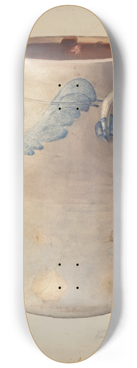 Daniel Fletcher - Stoneware Jug 8.25 inch art skate deck