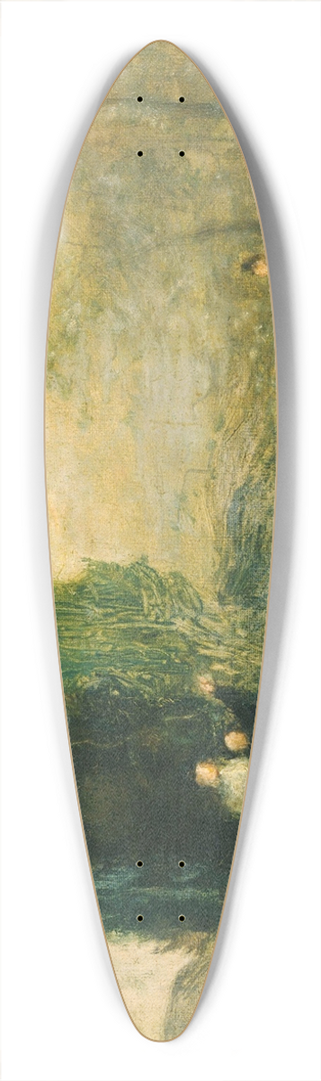 Robert Loftin Newman - The Skylark 39.3 inch art pintail longboard deck
