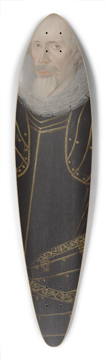 Robert Peake the Elder - Portrait of a Man 39.3 inch art pintail longboard deck