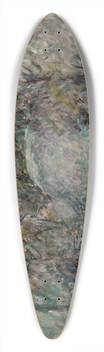 Robert Reid - Red Cedars and Rocks 39.3 inch art pintail longboard deck