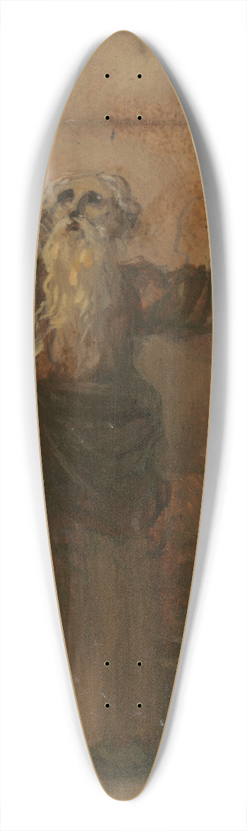 Robert Smirke - Abraham and Isaac 39.3 inch art pintail longboard deck