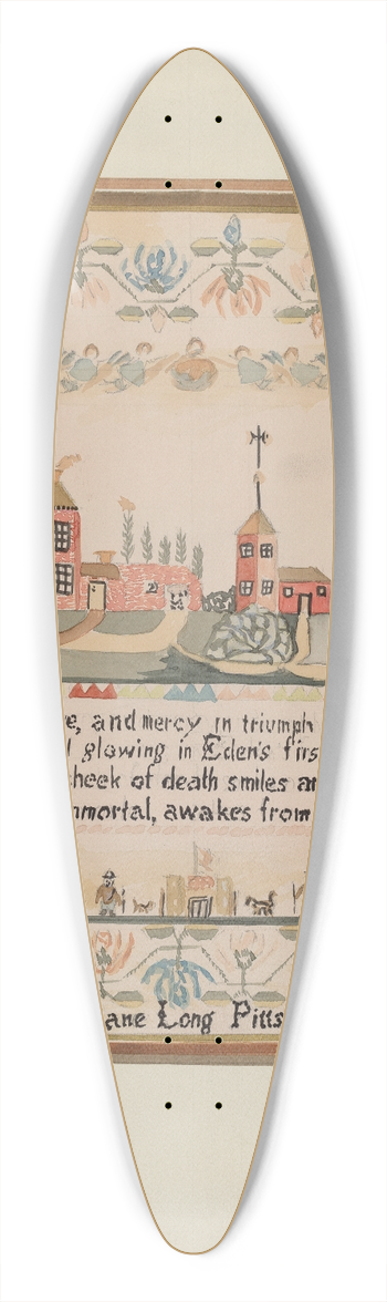 Robert Stewart - Sampler 39.3 inch art pintail longboard deck