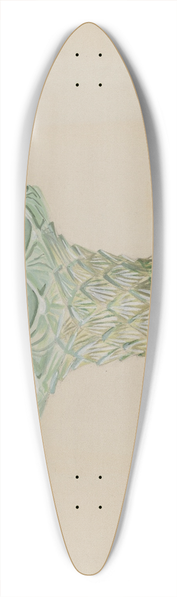 Robert Stewart - Vase 39.3 inch art pintail longboard deck