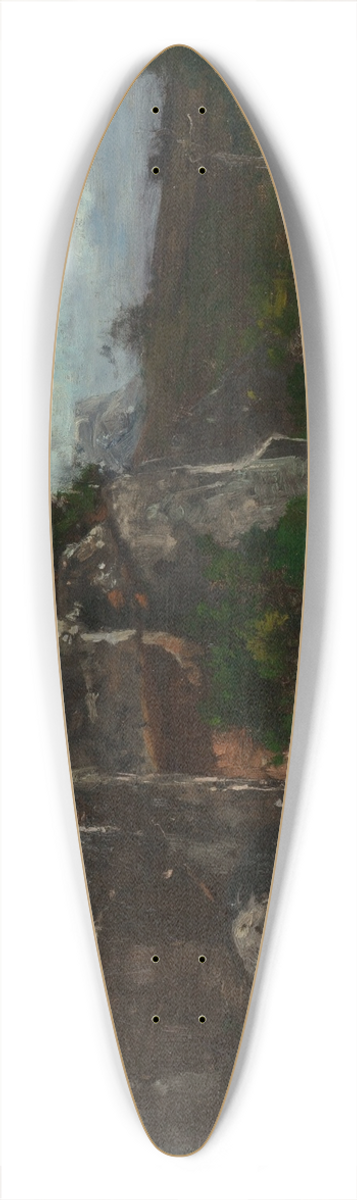 Robert Swain Gifford - Barneys Joy Cliff 39.3 inch art pintail longboard deck