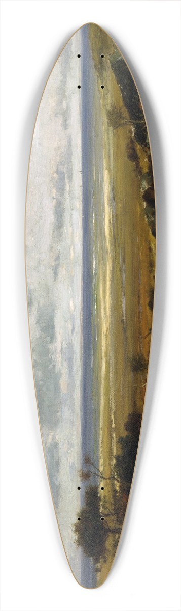 Robert Swain Gifford - Near the Ocean 39.3 inch art pintail longboard deck
