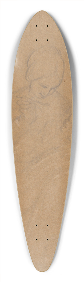 Robert Walter Weir - Mother andChild 39.3 inch art pintail longboard deck