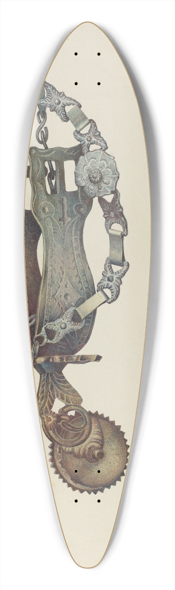 Robert W.R. Taylor - Spur 39.3 inch art pintail longboard deck