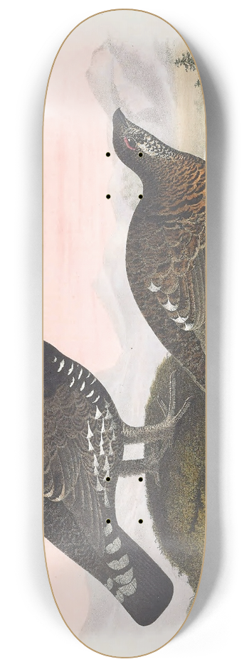 Daniel Giraud Elliot - Franklins Grouse 8.25 inch art skate deck