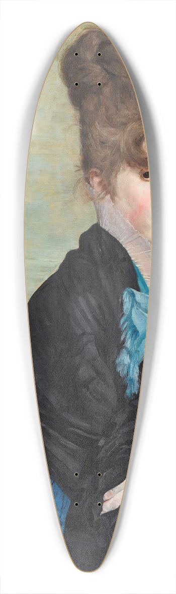 Rogelio De Egusquiza - Josefa de Oochoa 39.3 inch art pintail longboard deck