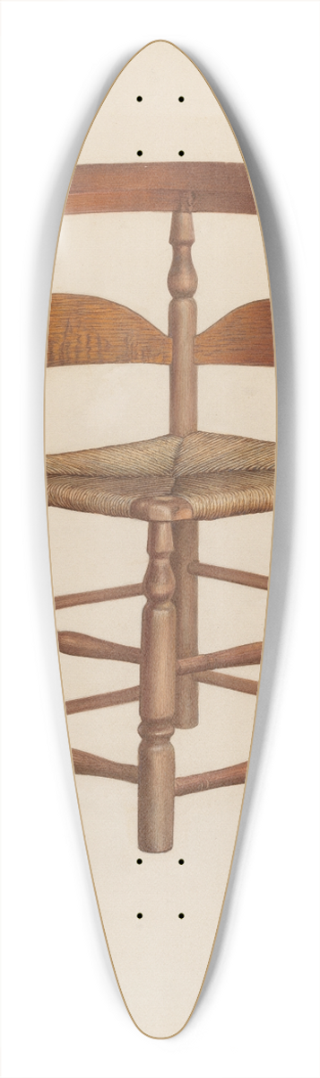 Rolland Livingstone - Corner Chair 39.3 inch art pintail longboard deck