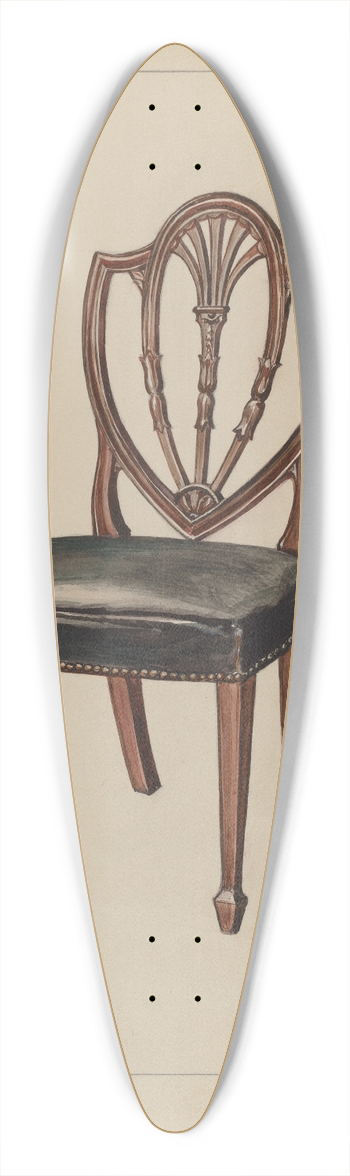Rolland Livingstone - Side Chair 39.3 inch art pintail longboard deck