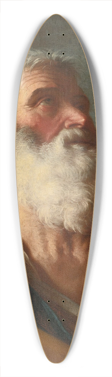Roman School - SAINT PETER 39.3 inch art pintail longboard deck