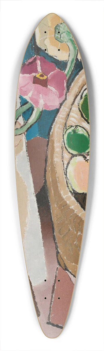 Romuald Kamil Witkowski - Still life 39.3 inch art pintail longboard deck