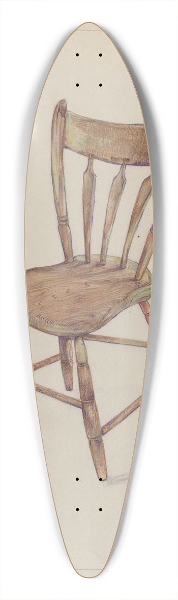 Rosa Burger - Kitchen Chair 39.3 inch art pintail longboard deck