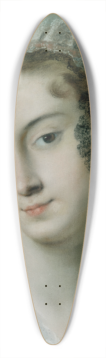 Rosalba Carriera - A Tyrolean Innkeeper 39.3 inch art pintail longboard deck