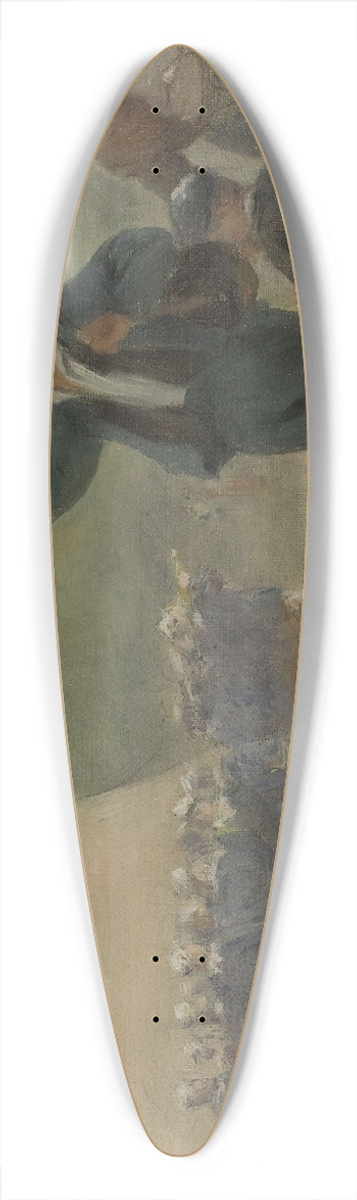 Roussel-Go - Le Midi 39.3 inch art pintail longboard deck