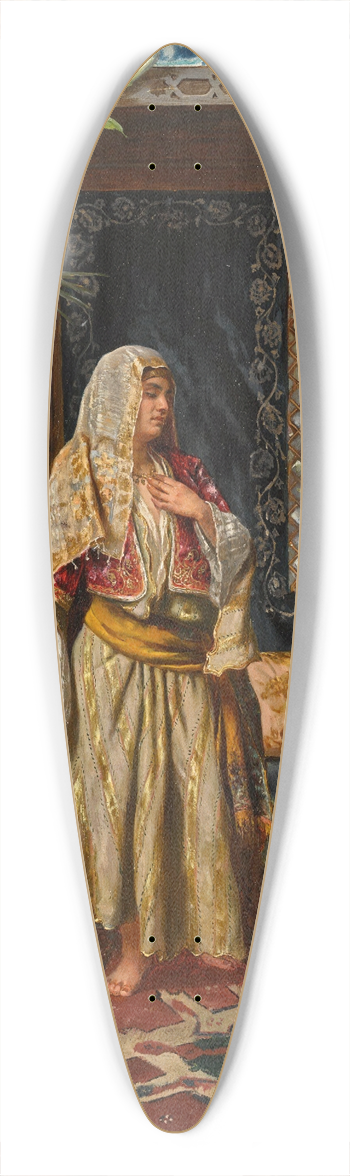 Rudolf Ernst - Thefavourite 39.3 inch art pintail longboard deck