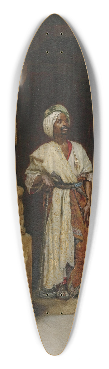Rudolf Ernst - The Palace Guard 39.3 inch art pintail longboard deck