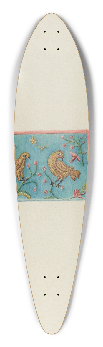 Ruth Buker - Needle Case 39.3 inch art pintail longboard deck