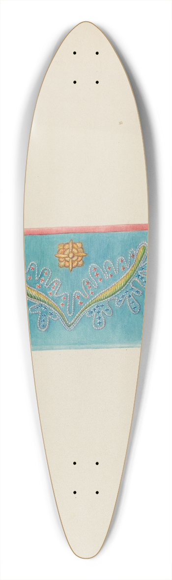 Ruth Buker - Needle Case 39.3 inch art pintail longboard deck