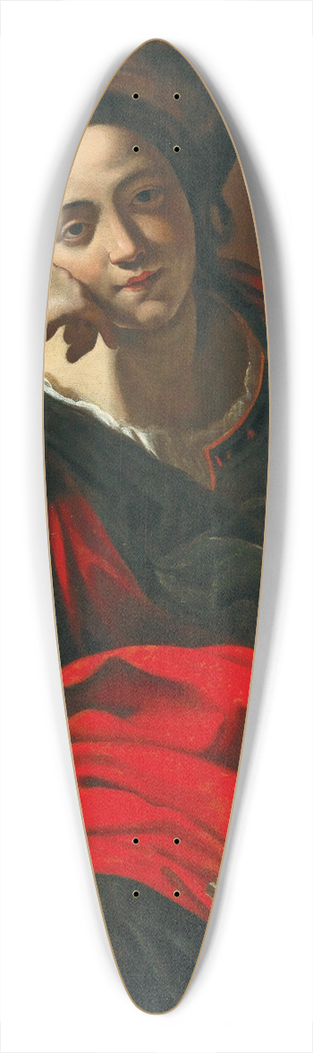 Rutilio Manetti - An Allegory of Music 39.3 inch art pintail longboard deck