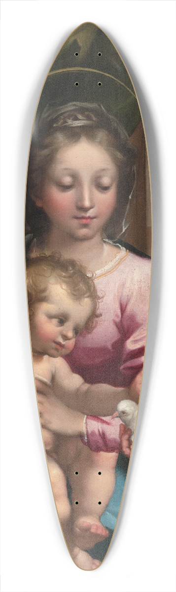 Rutilio Manetti - Virgin and Child with the Young Saint John the Baptist and Saint Catherine ofSiena 39.3 inch art pintail longboard deck