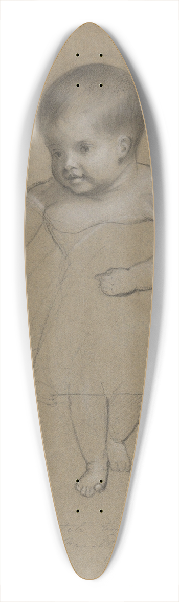 Samuel Finley Breese Morse - Charlotte GebhardtMorse 39.3 inch art pintail longboard deck
