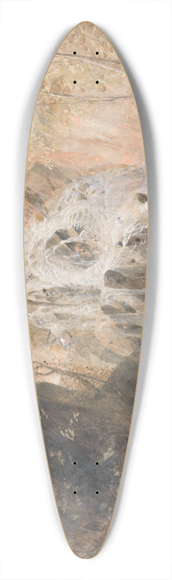 Samuel Palmer - Pistil Mawddach, North Wales 39.3 inch art pintail longboard deck