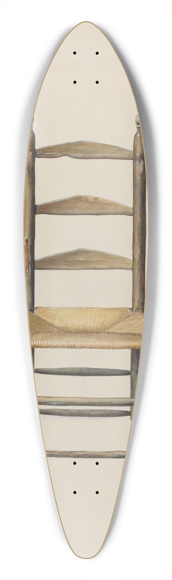 Samuel W. Ford - Pennsylvania Ladder Back Chair 39.3 inch art pintail longboard deck