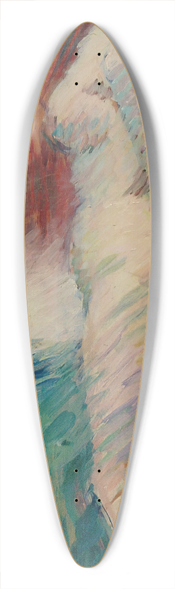 Santeri Salokivi - Model 39.3 inch art pintail longboard deck