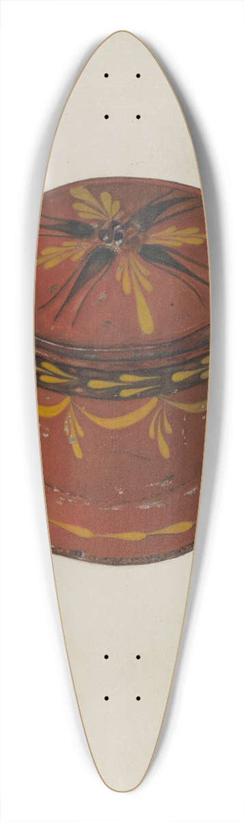 Sara Garfinkel - Toleware Sugar Bowl 39.3 inch art pintail longboard deck