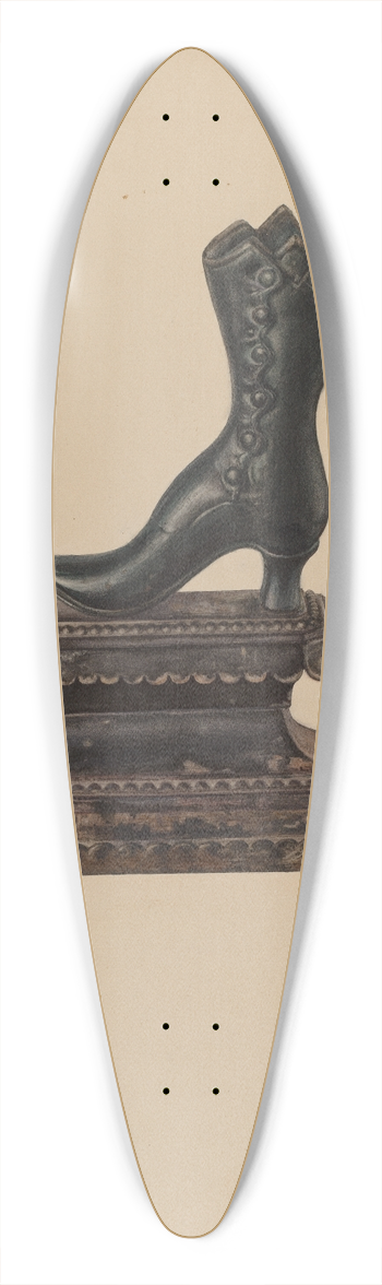 Sarkis Erganian - Door Stop 39.3 inch art pintail longboard deck