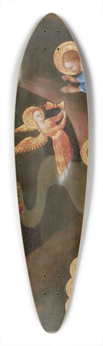 Sassetta - The Agony in the Garden 39.3 inch art pintail longboard deck