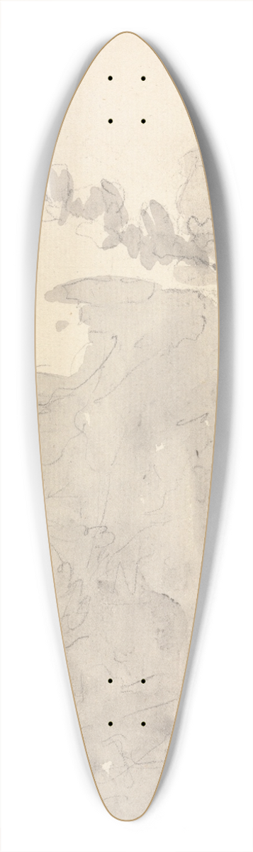 Sawrey Gilpin - Landscape with Cows in Foreground 39.3 inch art pintail longboard deck