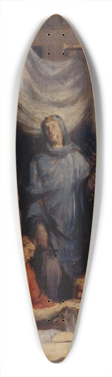 Sbastien Melchior Cornu - Le Christ descendu de la Croix 39.3 inch art pintail longboard deck