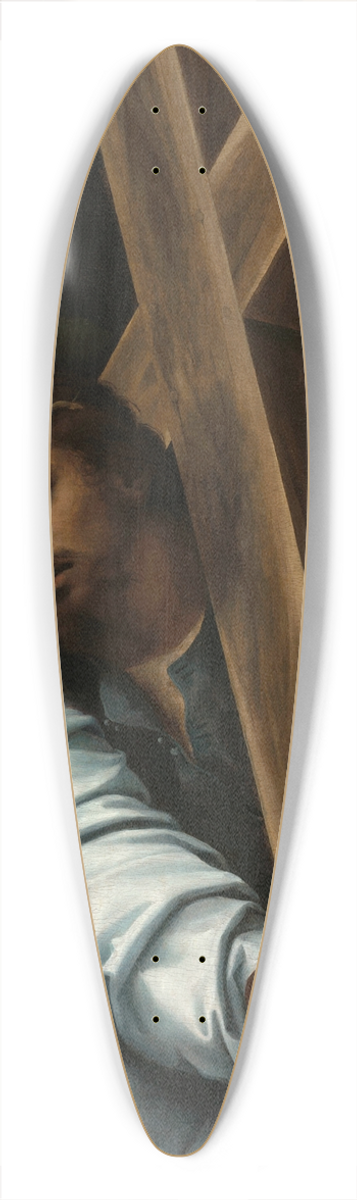 Sebastiano del Piombo - Christ Carrying the Cross 39.3 inch art pintail longboard deck