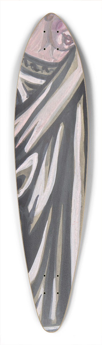 Sergey Yurievich Sudeikin - Bacchant 39.3 inch art pintail longboard deck