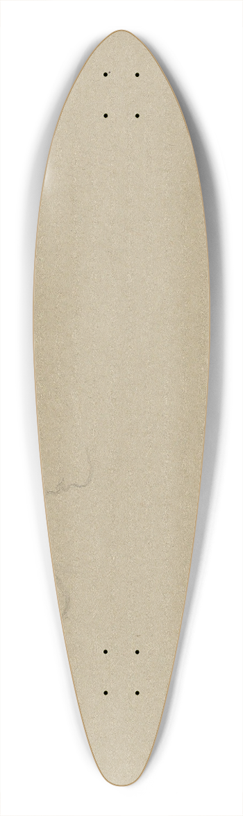 Signe Scheel - Riss av profil; riss av hode 39.3 inch art pintail longboard deck