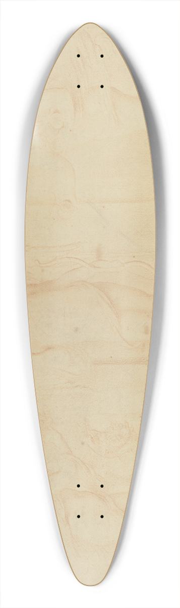 Simeon Solomon - Fancy, Cupid and Pleasure 39.3 inch art pintail longboard deck