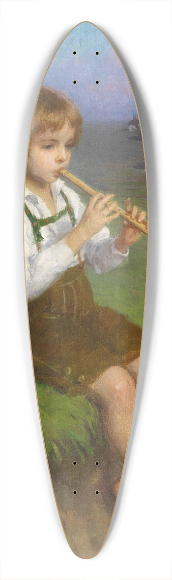 Simon Glcklich - Frhlingsmelodie 39.3 inch art pintail longboard deck