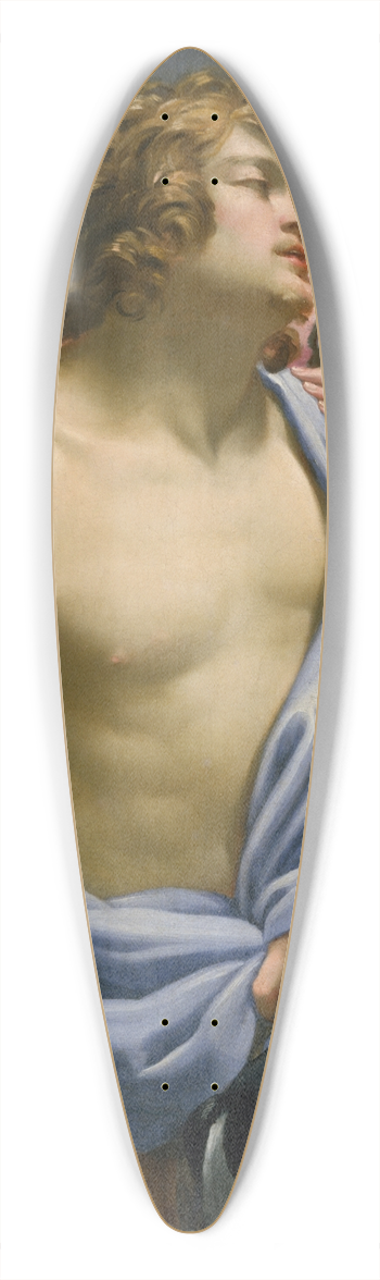Simon Vouet - The Four Seasons 39.3 inch art pintail longboard deck