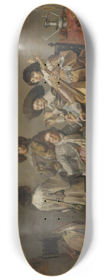 David Bailly - Musical Entertainment 8.25 inch art skate deck