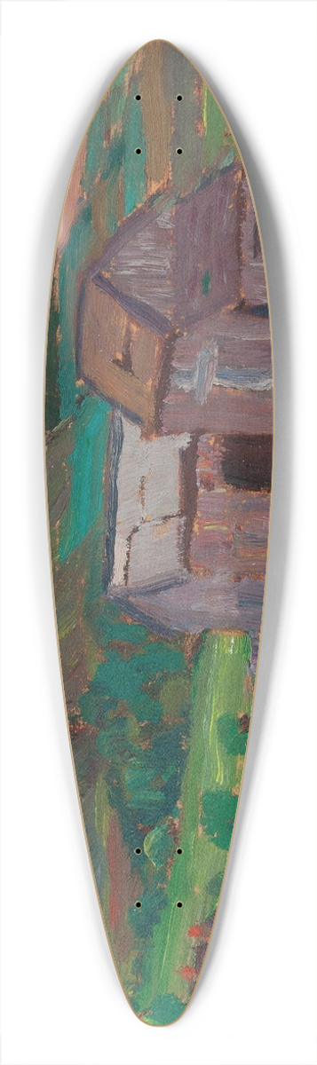Sir Frederick Grant Banting - A Farm, Summer 39.3 inch art pintail longboard deck