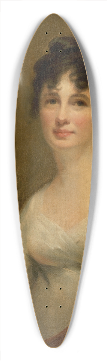 Sir Henry Raeburn - Mrs. Alexander Dirom, wife of Lieutenant-General Alexander Dirom of Mount Annan 39.3 inch art pintail longboard deck
