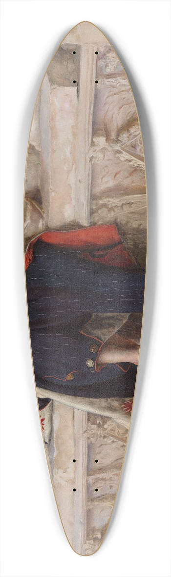 Sir John Everett Millais - LEnfant du Rgiment 39.3 inch art pintail longboard deck
