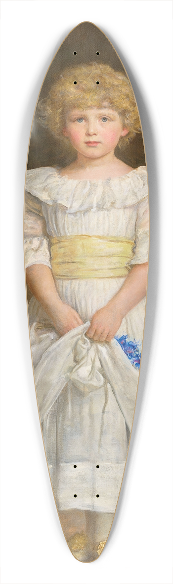 Sir John Everett Millais - Portrait of Dorothy Lawson 39.3 inch art pintail longboard deck