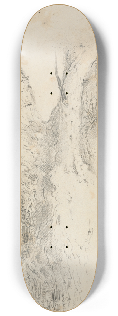 David Charles Read - Tree 8.25 inch art skate deck