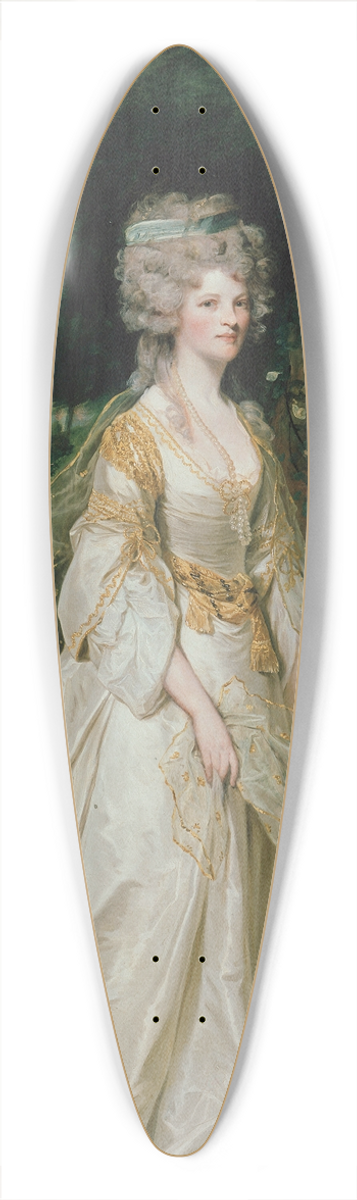 Sir Joshua Reynolds - Lady Sunderlin 39.3 inch art pintail longboard deck
