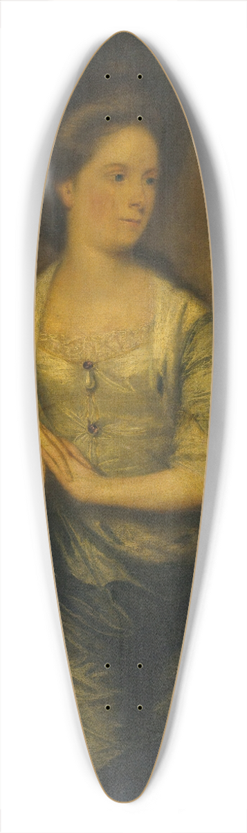 Sir Joshua Reynolds - Portrait Of Lady Mary Crosbie 39.3 inch art pintail longboard deck